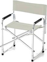 Sedia Regista 47x55x78H Alluminio d.24 Natural HU-168
