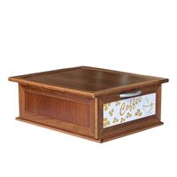 Cassetto Porta Cialde Caffè Noce