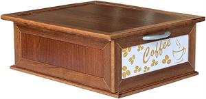 CASSETTO PORTA CIALDE CAFFÈ NOCE