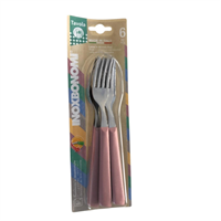Blister 6 Forchette Rosa Antico