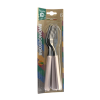 Blister 6 Forchette Beige