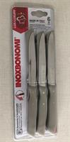 Blister 6 Coltelli Pizza 12 cm Luxury Sabbia