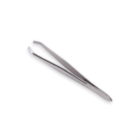 Pinza Inox Punta Retta In Bivalva Singola