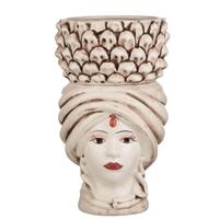 Moro Donna 42 Cm Anticato Con Pigna