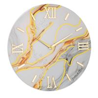 Orologio Marmo 60 Cm Bianco