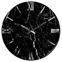 Orologio Marmo 60 Cm Nero