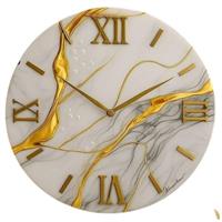 Orologio Marmo 80 Cm Bianco