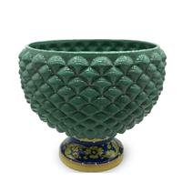 Alzata Pigna Verde 30Cm