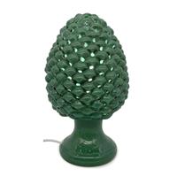Lampada Pigna Forata 38 Cm Verde