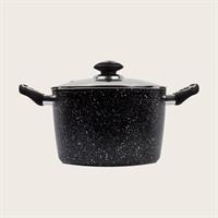 Pentola Cm.20 Con Coperchio Vetro Vulcania