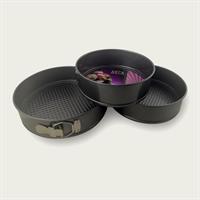 3 Stampo Torta Con Cerniera Cm2 4/26/28 55061