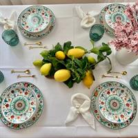 Servizio Piatti 18Pz Millefiori Servizio Piatti 18Pz Millefiori