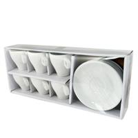 6 Tazze C/Piatto 90Ml 6 Tazze C/Piatto 90Ml