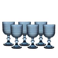6 Calici Serenity Blu