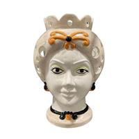 Lampada 24X24X36 Testa Moro Donna
