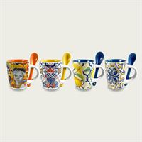 Tazza Caffe' Con Cucchiaino