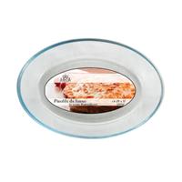 Pirofila Vetro Ovale Cm.26X18 H.6 Pirofila Vetro Ovale Cm.26X18 H.6