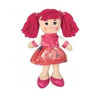 Bambola Pezza 30 Cm Capelli Colorati