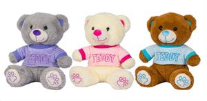 Orsetto Teddy Seduto H 23 Cm Con Tshirt