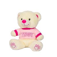 Orsetto Teddy Seduto H 23 Cm Con Tshirt