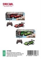 Auto Radiocomandata Sportiva 1:16