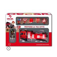 Playset Pompieri  Con Mezzi