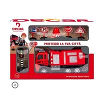 Playset Pompieri  Con Mezzi