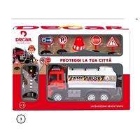 Playset Pompieri  Con Mezzi