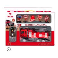 Playset Pompieri  Con Mezzi