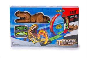 Pista 2 Con Giro 360° E 2 Auto