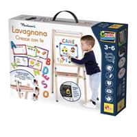 Montessori Lavagnona Legno Cresce Con Te Liscianigiochi