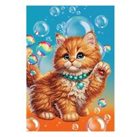 Diamantiny Level Up Gatto Rosso