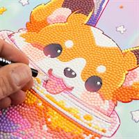 Diamantint Level Up Boba Tea Doggy