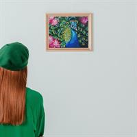 Diamantiny Quadro Pavone