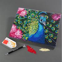 Diamantiny Quadro Pavone