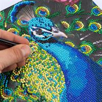 Diamantiny Quadro Pavone