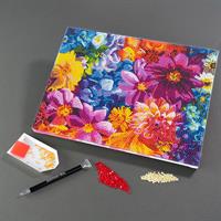 Diamantint Quadro Full Colors Flowers