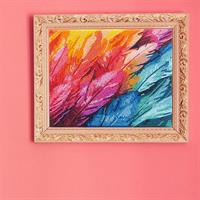 Diamantiny Quadro Full Colors Piume