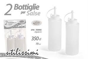 2 Bottiglie Salse 350 Cl