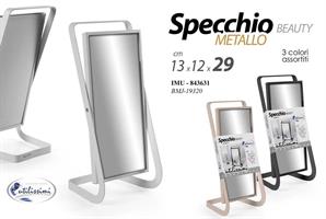 Specchio Metallo 13*12*29 Cm