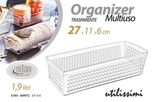 Cestino Plastica  1,9Lt 27*11*6 Cm