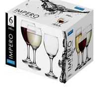 6 Calici Acqua 340 Cc Impero