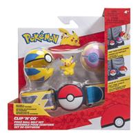 Pokemon Clip 'n' Go Poké Ball Set Cintura Pikachu