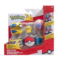 Pokemon Clip 'n' Go Poké Ball Set Cintura Pikachu