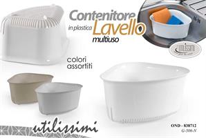Contenitore Triangolare Lavandino 1.9 Lt