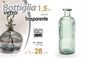 Bottiglia Vetro Trasparente 1.5 Lt