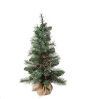 Albero Natale Con Pigne Diam. 40xh90