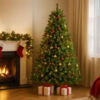 Albero Natale Pvc+Pe Obereggen H210 1.111 Rami D.125