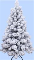 Albero Natale Nevato H300 Cm 1896tips Ingombro 155 Cm