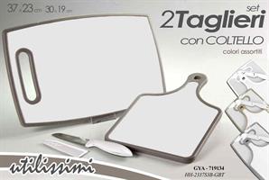 2 Taglieri+Coltello